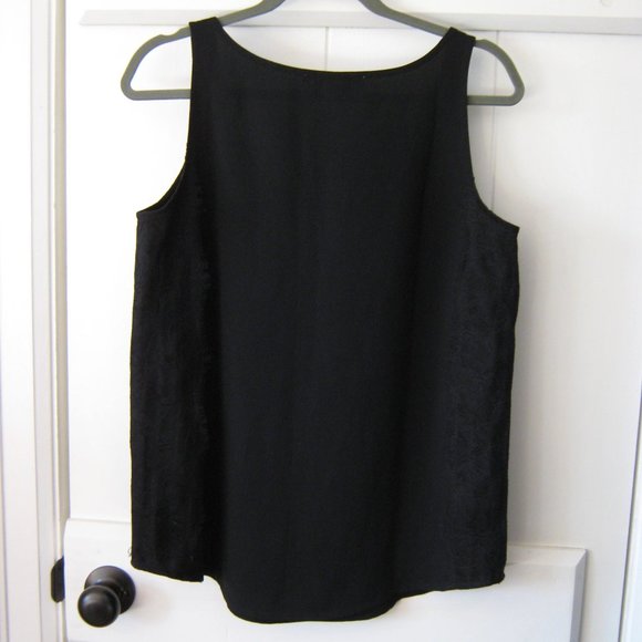 LOFT Black Sleeveless Blouse - Picture 4 of 4